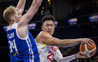 逆转中国台北队 中国男篮世预赛两连胜